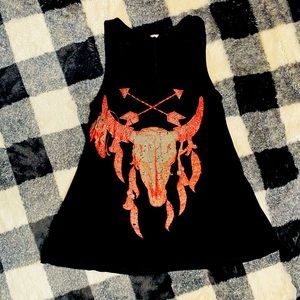 🐮 Bull Skull Tank Top!!